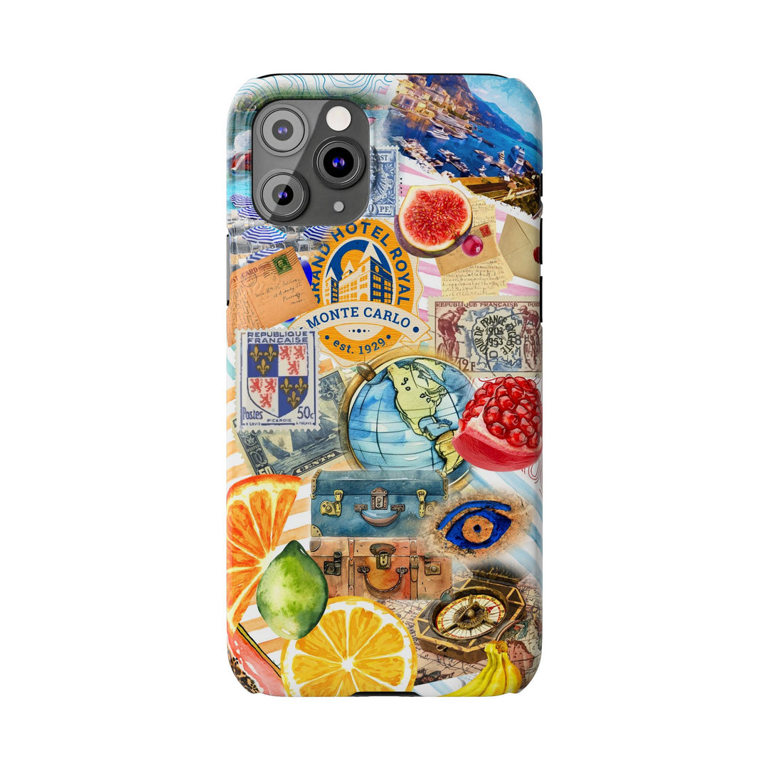Slim Trendy French Coquette Collage Gift for Her Cute Phone Cases for Iphone 16 Cases | iPhone 15 Case | iPhone 15 Pro Max Case, Iphone 14 Case, Iphone 13, Slim - Studio40ParkLane