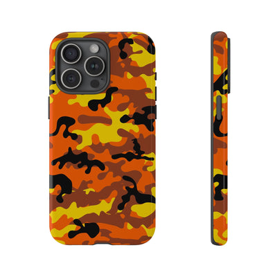 Impact Resistant, Fall camo Camouflage, Cute Phone Cases for Samsung S24, S23, S22, S21, IPhone 15 pro Iphone 14 pro Iphone 13 IPhone 12 Iphone 11