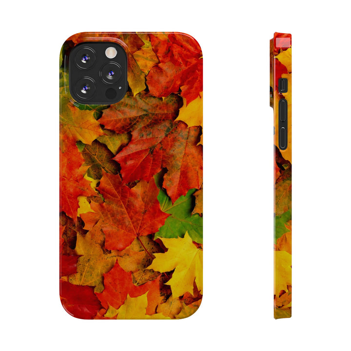Slim Fall Leaves Slim Cute Phone Cases for Iphone | iPhone 15 Case | iPhone 15 Pro Max Case, Iphone 14, Iphone 14 Pro Max, Iphone 13 - Studio40ParkLane