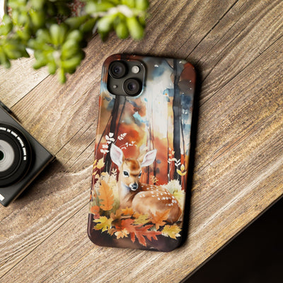 Fall Autumn Forest Deer Gift for Her Cute Phone Cases for Iphone 16 | iPhone 15 Case | iPhone 15 Pro Max Case, Iphone 14, Iphone 14 Pro Max, Iphone 13, Slim