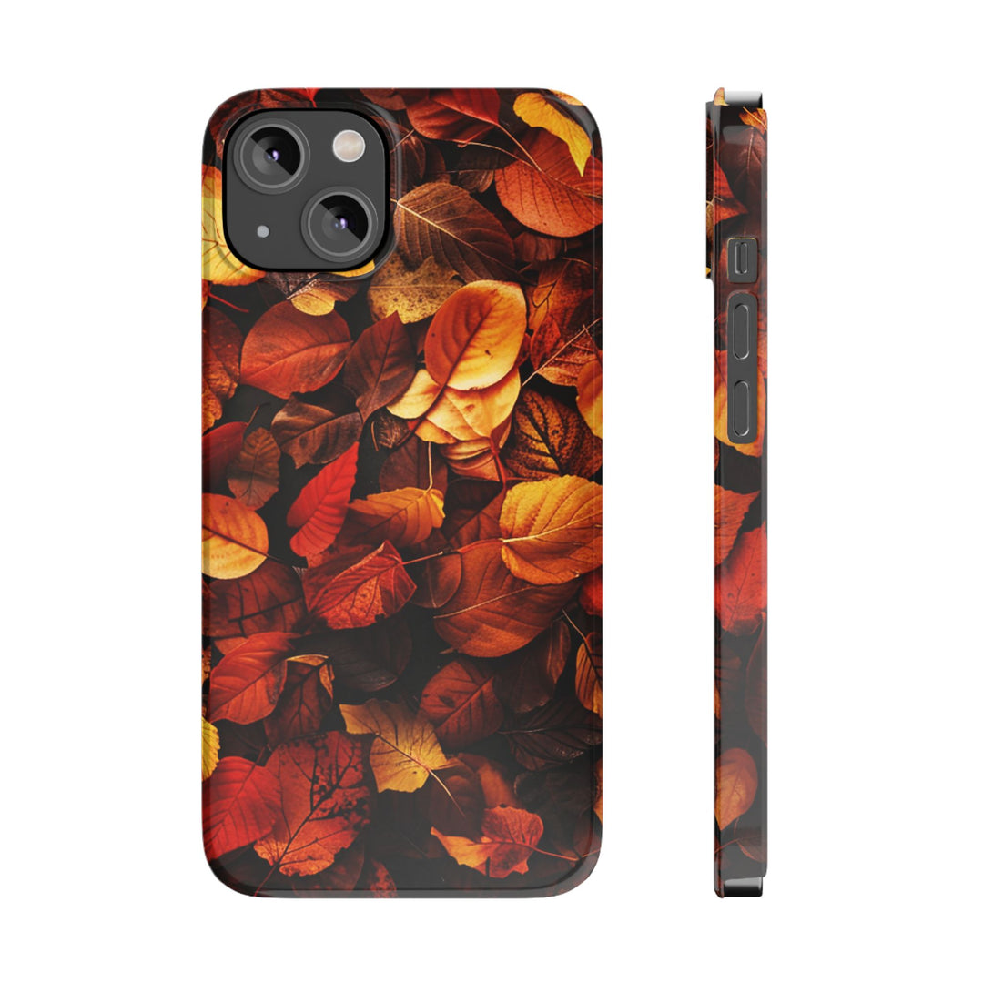 Slim Fall Autumn Leaves Gift for Her Cute Phone Cases for Iphone 16 | iPhone 15 Case | iPhone 15 Pro Max Case, Iphone 14, Iphone 14 Pro Max, Iphone 13, Slim - Studio40ParkLane