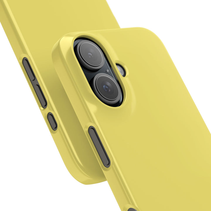 Slim Light Yellow Gift for Her Aesthetic Cute Phone Case for Iphone 16 - | iPhone 15 Pro Max Case | iPhone 14 Case 13 12 11 10 9 8 7 - Studio40ParkLane