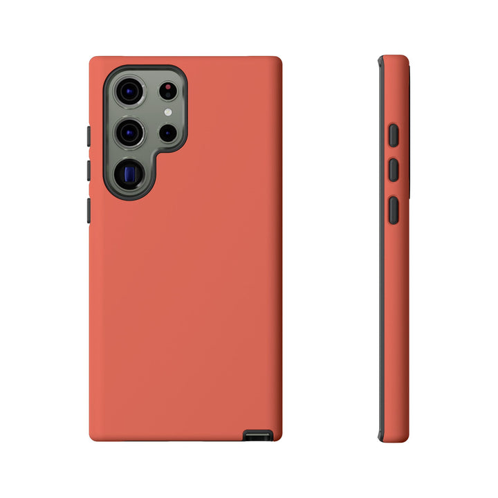 Premium Tough Coral Pink Orange Gift for Her Cute Phone Cases for Samsung S25 S24, S23, S22, S21, Iphone, 16, 15, 14, 13 Pro Max Ultra - Studio40ParkLane