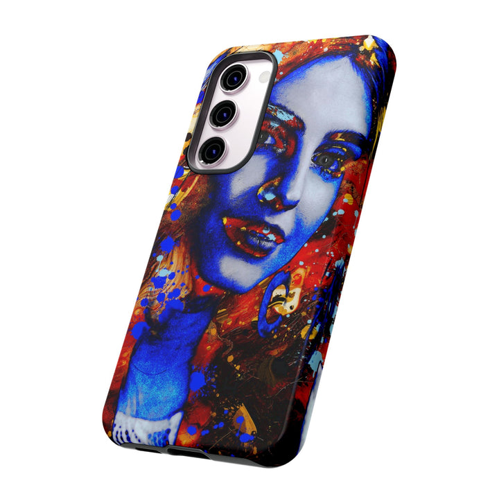 Cute Samsung Phone Case | Aesthetic Samsung Phone Case | Galaxy S23, S22, S21, S20 | Marble Splash Face, Protective Phone Case - Studio40ParkLane