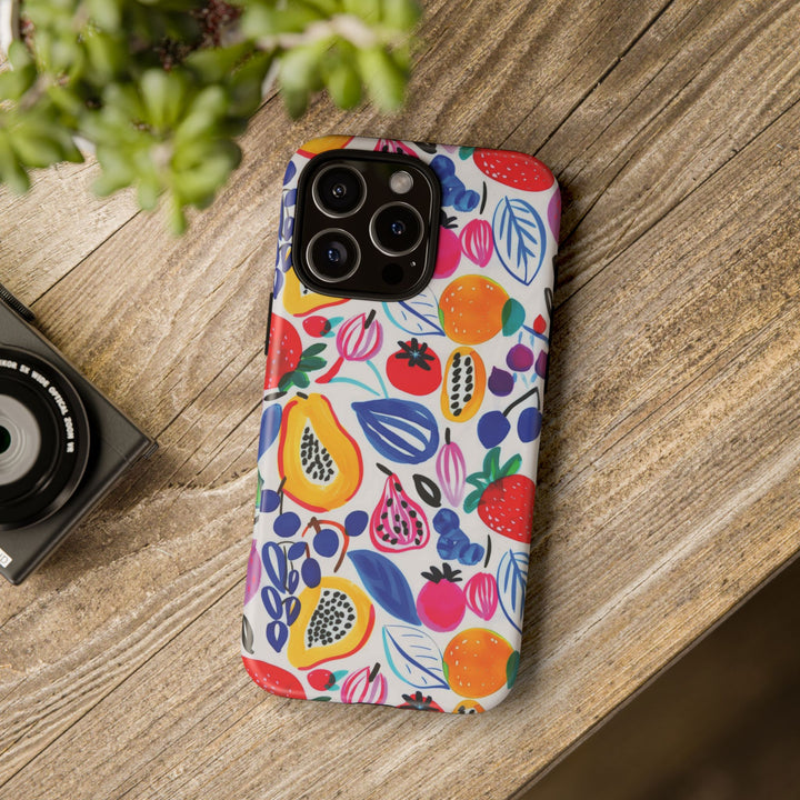 Summer Fruit Cute Tough Phone Case - For Apple iPhone Case 17, 16, 15 Pro Max, 14 Plus, 13 Pro, 12, Samsung Galaxy S26, S25, S24 Plus Ultra - Studio40ParkLane