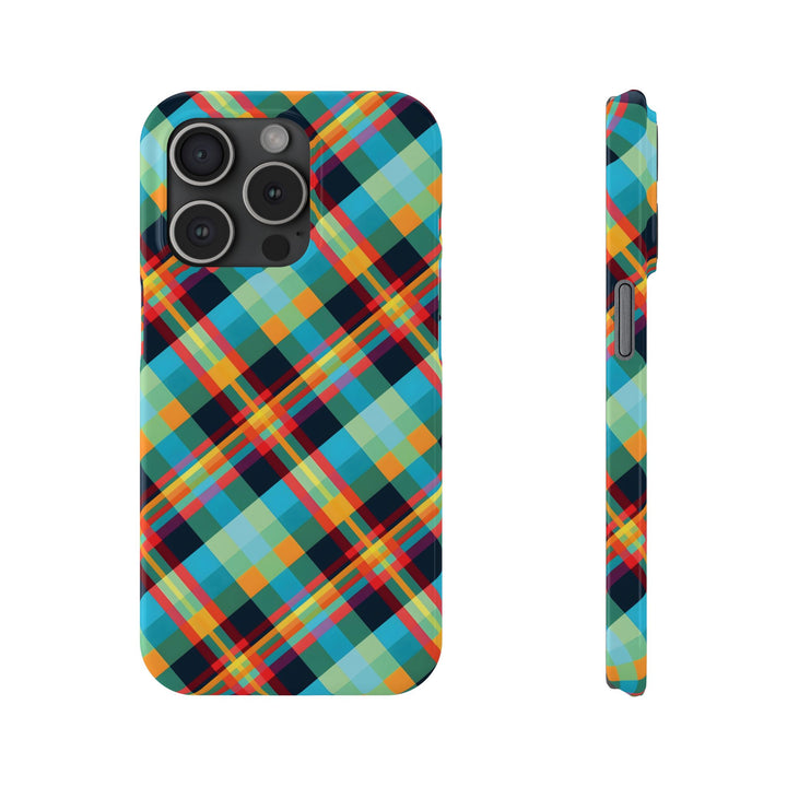 Slim Checkered Plaid Gift for Her Cute Phone Cases for Iphone 16 Pro Max | iPhone 15 Case | iPhone 15 Pro Max Case, Iphone 14, 13, 12, 11, 10, 8, 7 - Studio40ParkLane