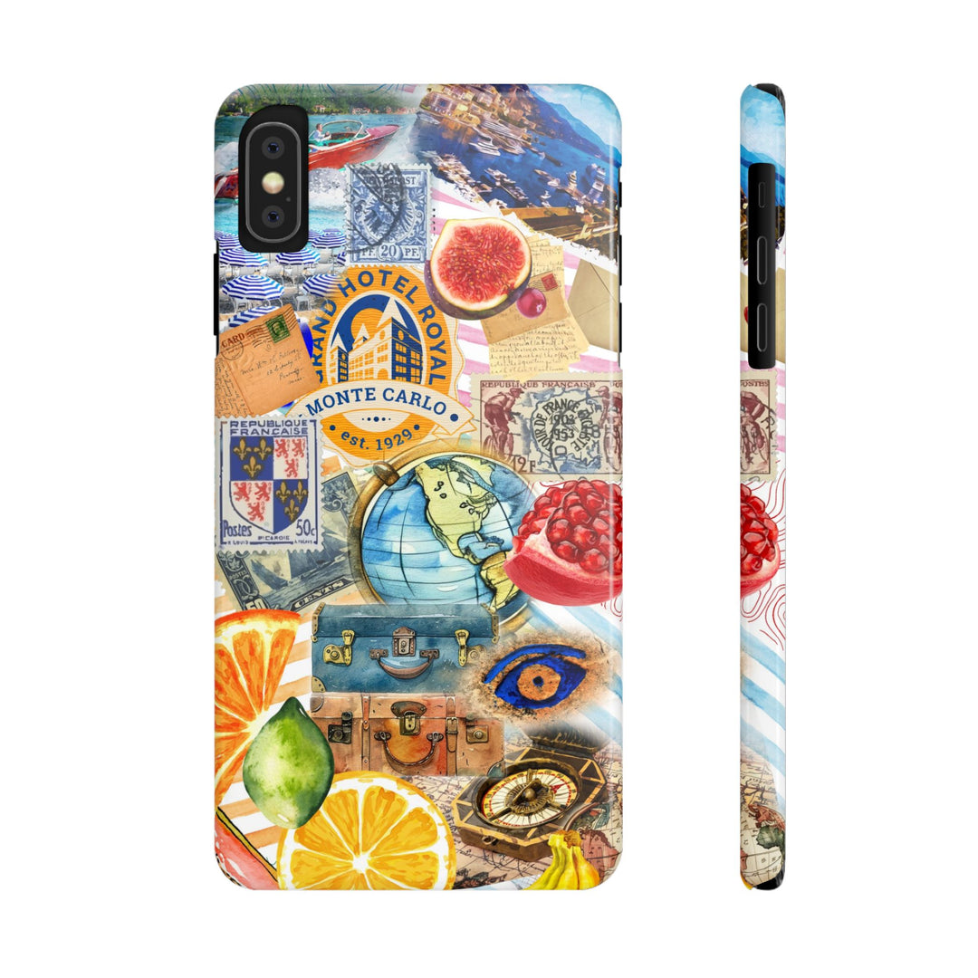 Slim Trendy French Coquette Collage Gift for Her Cute Phone Cases for Iphone 16 Cases | iPhone 15 Case | iPhone 15 Pro Max Case, Iphone 14 Case, Iphone 13, Slim - Studio40ParkLane