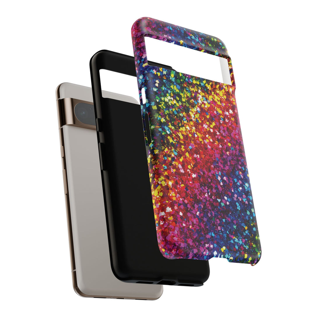 Premium Tough Muted Non - Glitter Color Composition Cute Phone Case, for IPhone 16 pro Max | Iphone 15, Iphone 14, 13, Samsung Galaxy S25, S24 - Studio40ParkLane