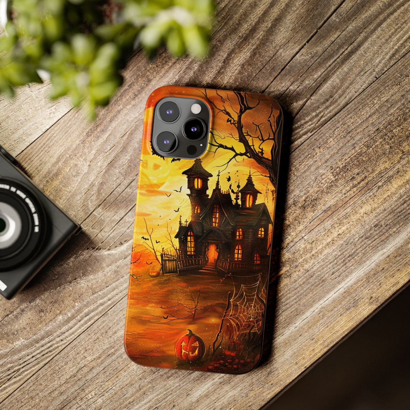 Slim Halloween Spooky Slim Cute Phone Cases for Iphone  | iPhone 15 Case | iPhone 15 Pro Max Case, Iphone 14, Iphone 14 Pro Max, Iphone 13