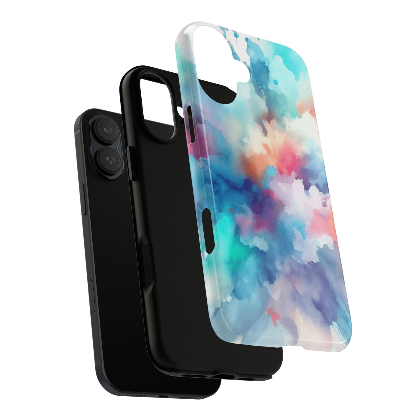 Cute Phone Case, Paint Splash for IPhone 16 pro Max | Iphone 15, Iphone 14, IPhone 13 Case, 11 8 7, Samsung Galaxy S24, S23, S22, S21, 2 Layer Protection