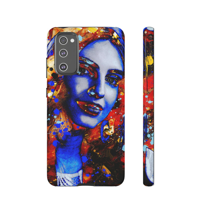 Cute Samsung Phone Case | Aesthetic Samsung Phone Case | Galaxy S23, S22, S21, S20 | Marble Splash Face, Protective Phone Case - Studio40ParkLane