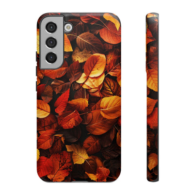 Autumn Fall Leaves Gift for Her Cute Phone Case for, Samsung Galaxy S24, S23, S22, S21, IPhone 16 Case | Iphone 15, Iphone 14, IPhone 13 Case