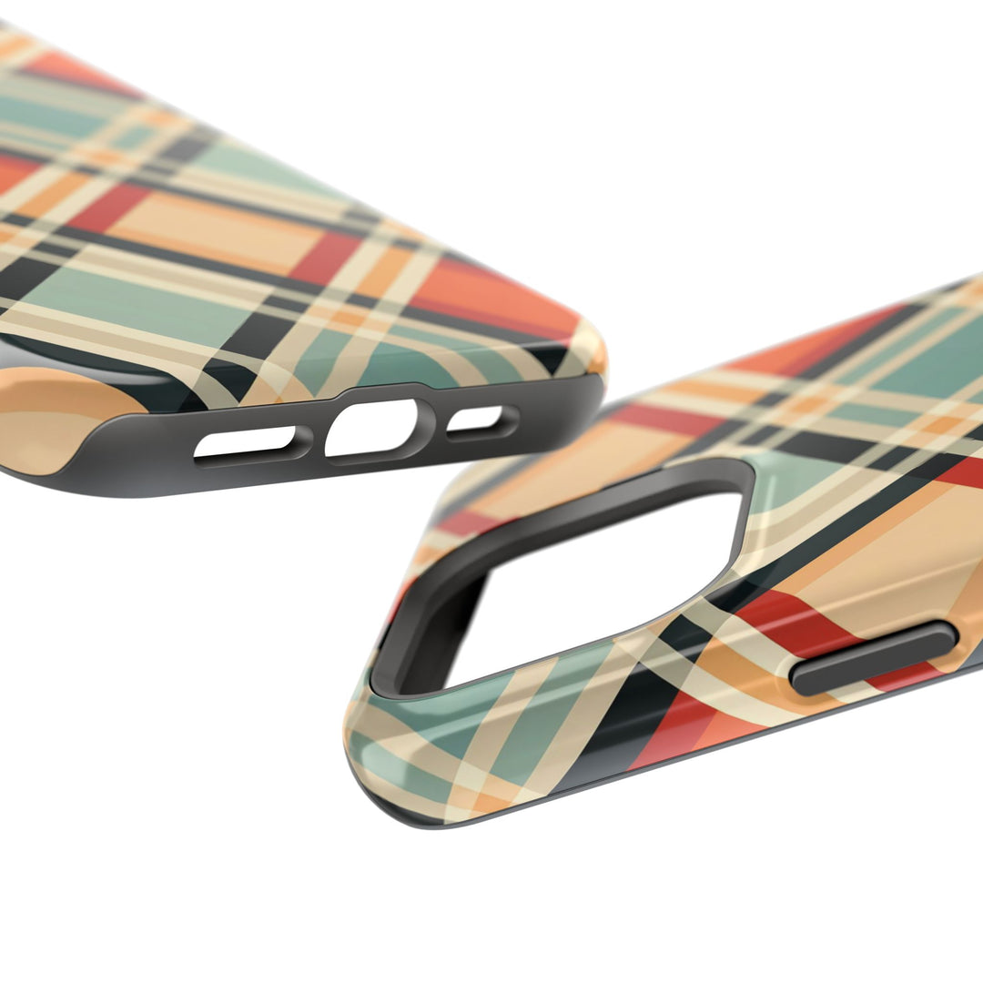 Checkered Plaid Magsafe Gift for Her Cute Phone Case for Iphone, | iPhone 16 | iPhone 15 Pro Max, Iphone 14 Pro Max, 13 12 11 10 9 8 7 - Studio40ParkLane
