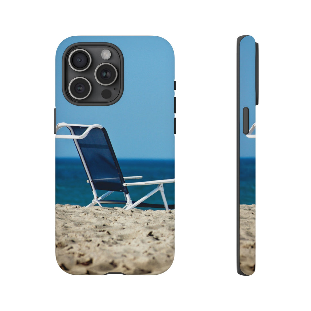 Cute Samsung Case | Cool Iphone Case | Summer Blue Beach Chair, Samsung S24, S23, S22, S21, IPhone 15 Case | Iphone 14 Case, Iphone 13 Case - Studio40ParkLane