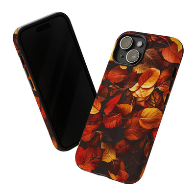 Autumn Fall Leaves Gift for Her Cute Phone Case for, Samsung Galaxy S24, S23, S22, S21, IPhone 16 Case | Iphone 15, Iphone 14, IPhone 13 Case