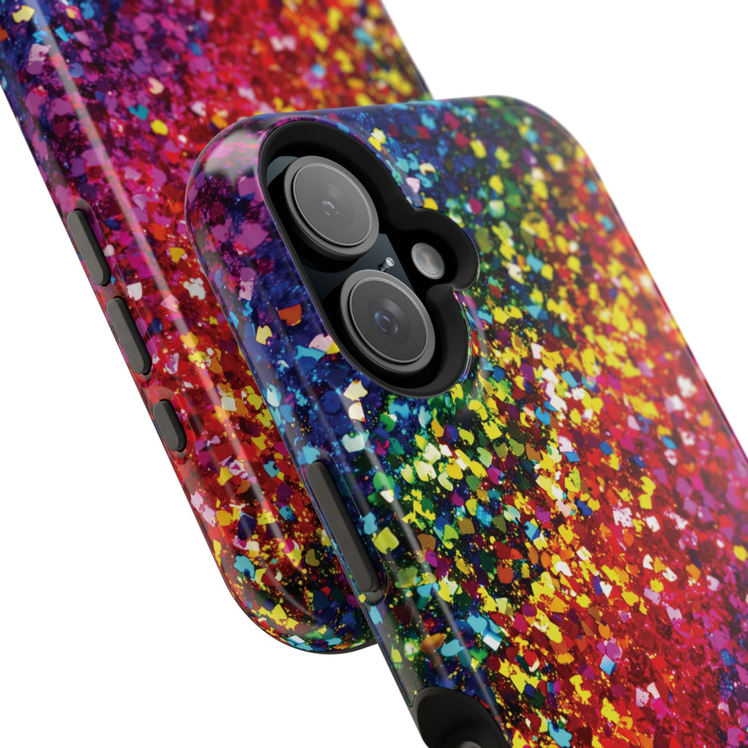 Non Glitter Color Composition Magsafe Cute Phone Case for Iphone Gift for Her, | iPhone 15 Case | iPhone 15 Pro Max Case, Iphone 14, Iphone 14 Pro Max, Iphone 13, Iphone 16 - Studio40ParkLane