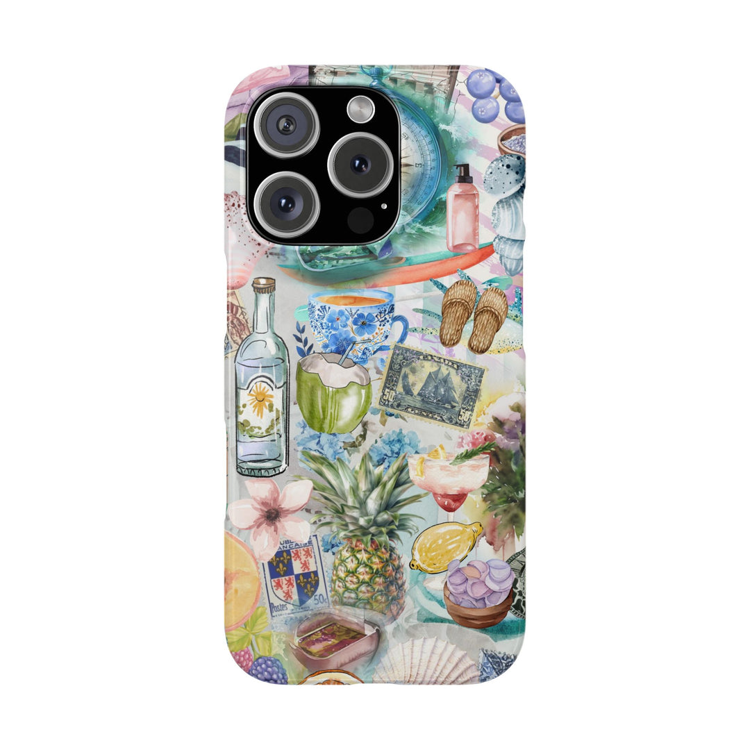 Slim Travel Coquette Collage Slim Cute Phone Cases for Iphone | iPhone 15 Case | iPhone 15 Pro Max Case, Iphone 14, Iphone 14 Pro Max, Iphone 13 - Studio40ParkLane