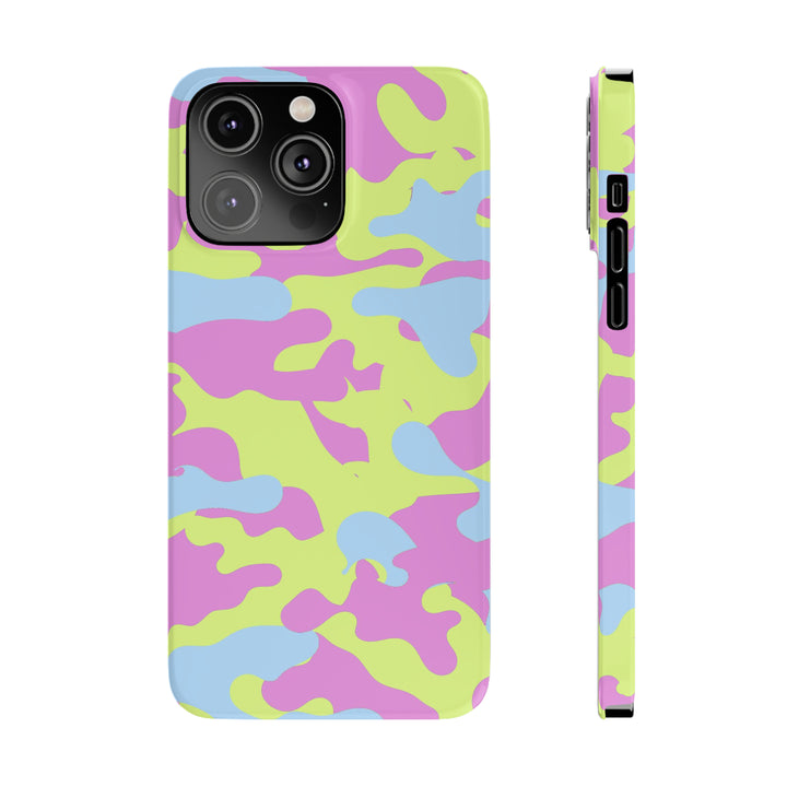 Slim Cute Phone Cases for Iphone - | iPhone 15 Case | iPhone 15 Pro Max Case, Iphone 14 Case, Iphone 14 Pro Max, Iphone 13, Spring Camouflage - Studio40ParkLane