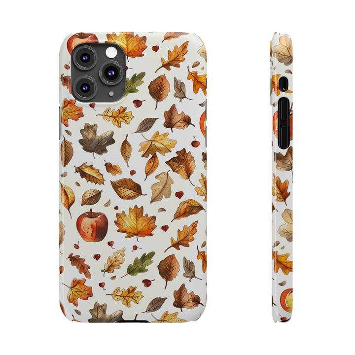 Slim Fall Autumn Leaves Gift for Her Cute Phone Cases for Iphone 16 | iPhone 15 Case | iPhone 15 Pro Max Case, Iphone 14, Iphone 14 Pro Max, Iphone 13, Slim - Studio40ParkLane