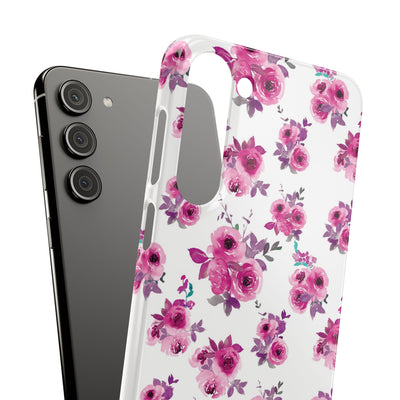 Snap Spring Flowers Cute Phone Cases for Samsung S24, S23, S22, S21, S20, Plus and Ultra, Iphone 16 Pro Max, Iphone 15, 14, 13, 12, 11, 10,9 - Studio40ParkLane