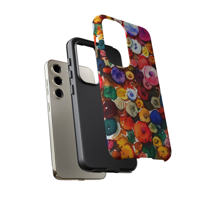 Impact Resistant, Fall Colors Buttons, Cute Phone Cases for Samsung S24, S23, S22, S21, IPhone 15 pro Iphone 14 pro Iphone 13 IPhone 12 Iphone 11 - Studio40ParkLane