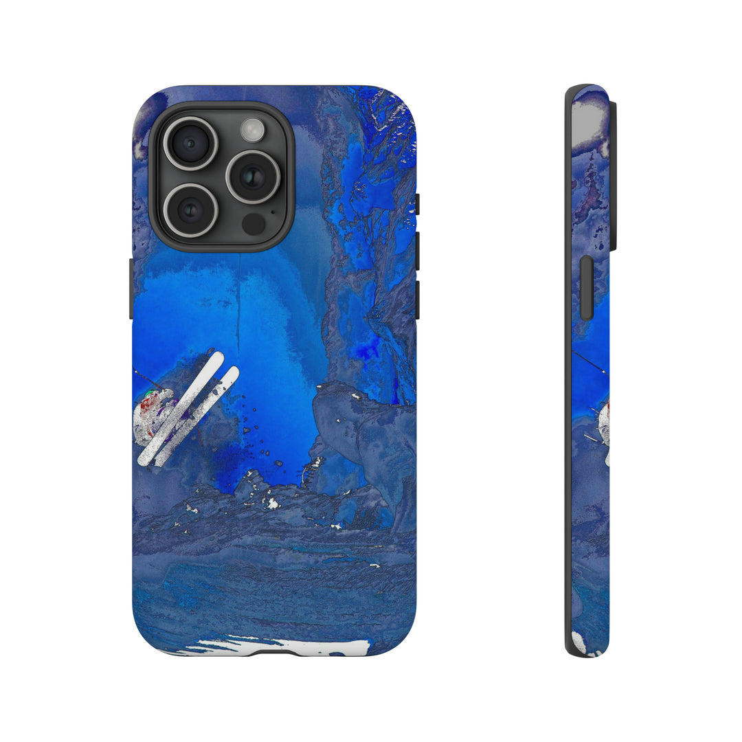 Cute IPhone Case | iPhone 15 Case | iPhone 15 Pro Max Case, Iphone 14 Case, Iphone 14 Pro Max Case IPhone Case for Art Lovers, Skiing Mountain - Studio40ParkLane