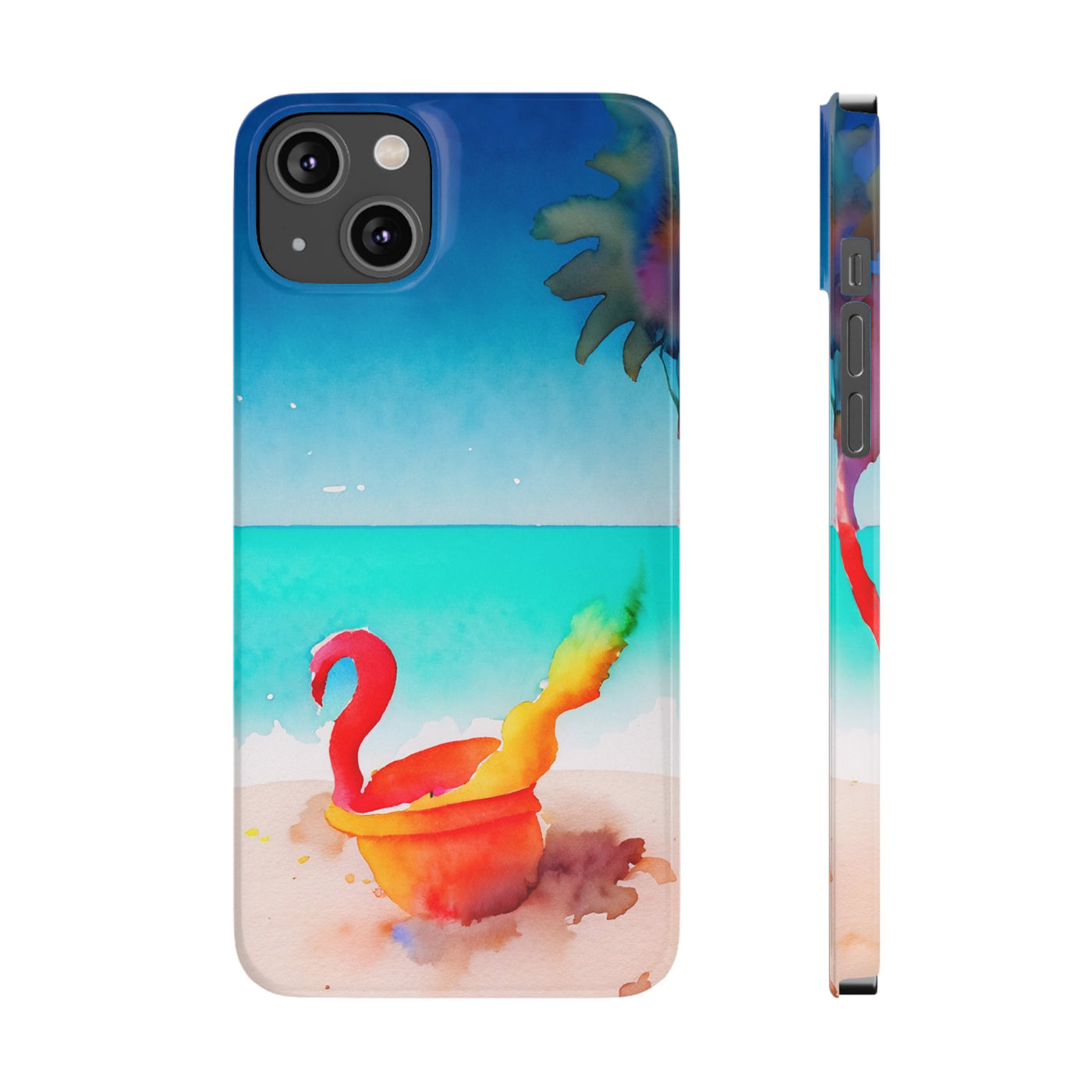 Slim Cute iPhone Cases - | iPhone 15 Case | iPhone 15 Pro Max Case, Iphone 14 Case, Iphone 14 Pro Max, Iphone 13, Summer Beach Bucket