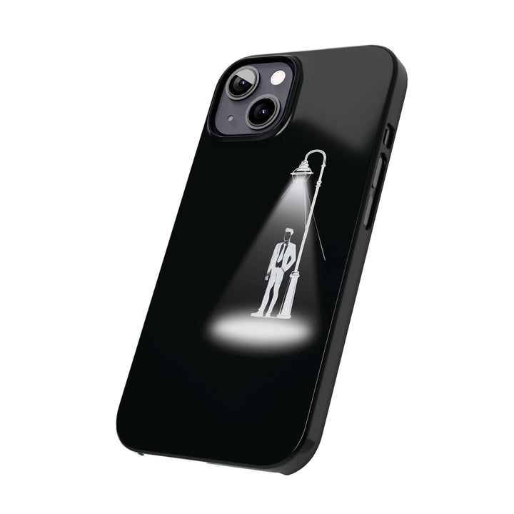 Slim Mystery Man Spotlight Gift for Her Cute Phone Cases for Iphone 16 Pro Max | iPhone 15 Case | iPhone 15 Pro Max Case, Iphone 14, 13, 12, 11, 10, 8, 7 - Studio40ParkLane
