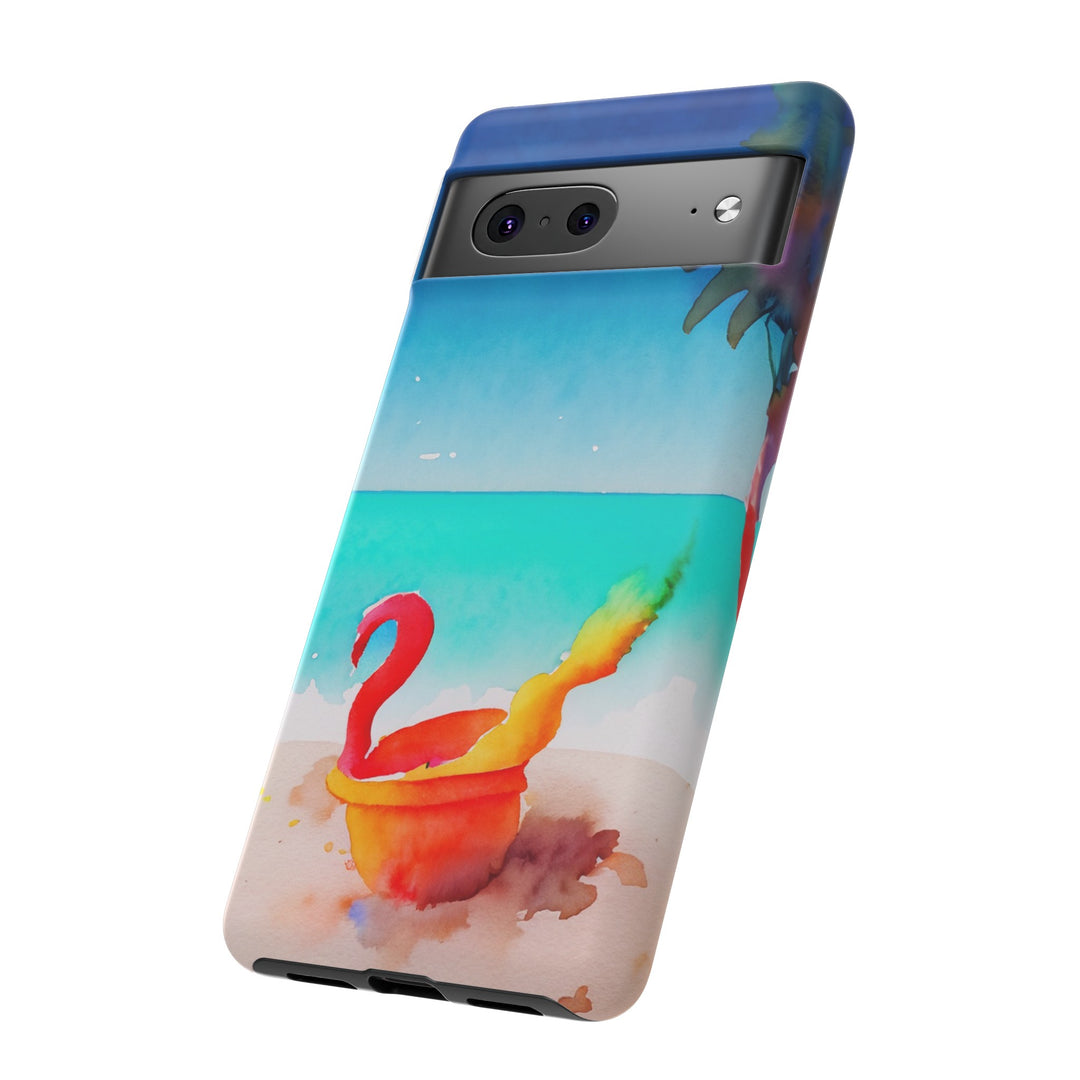 Cute Samsung Case | Cool Iphone Case | Summer Colorful Beach Bucket, Samsung S24, S23, S22, S21, IPhone 15 Case | Iphone 14 Case, Iphone 13 Case - Studio40ParkLane