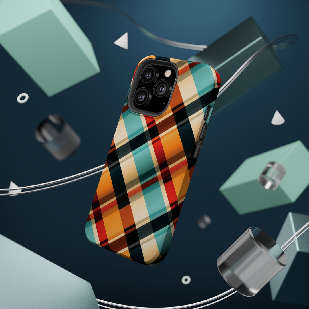 Checkered Plaid Magsafe Gift for Her Cute Phone Case for Iphone, | iPhone 16 | iPhone 15 Pro Max, Iphone 14 Pro Max, 13 12 11 10 9 8 7 - Studio40ParkLane