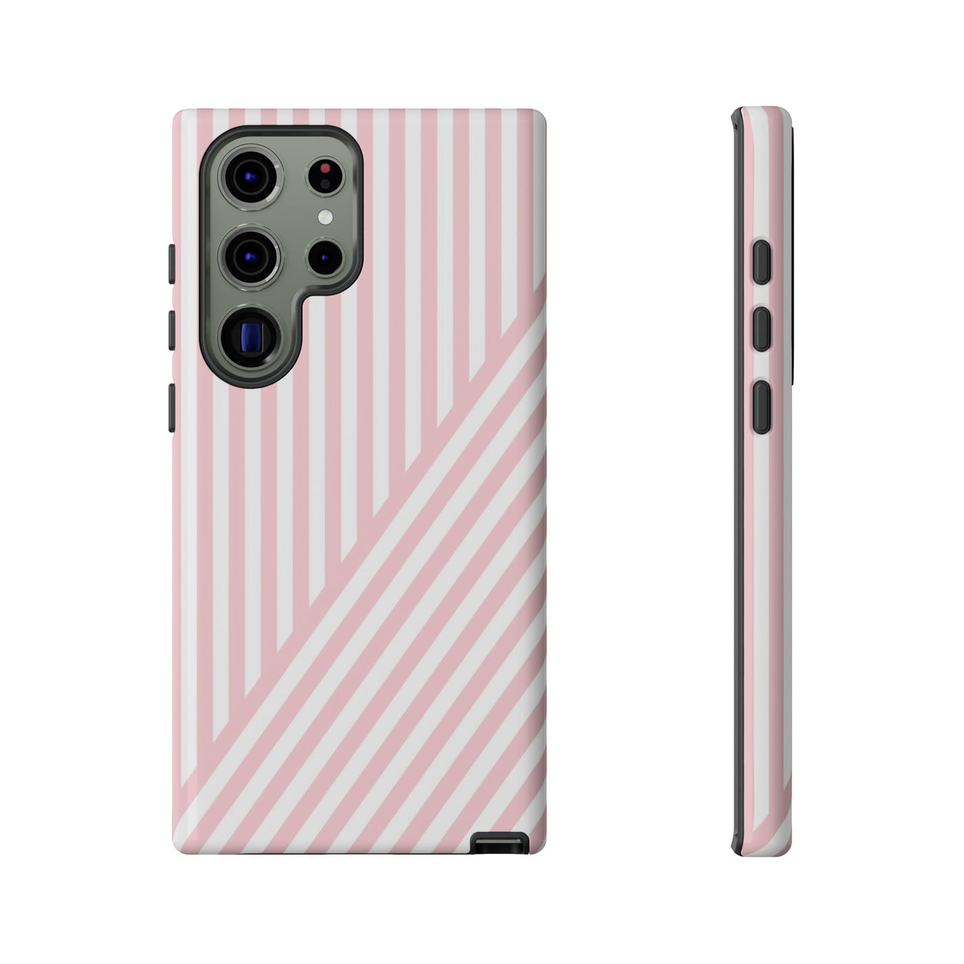 Custom Personalized Tough Phone Case - Aesthetic Stripes - For iPhone 17 Pro Max iPhone 16 Pro iPhone 15 Iphone 14 Iphone 13 Plus 13 12 11 - Studio40ParkLane