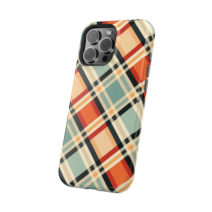 Checkered Plaid Magsafe Gift for Her Cute Phone Case for Iphone, | iPhone 16 | iPhone 15 Pro Max, Iphone 14 Pro Max, 13 12 11 10 9 8 7 - Studio40ParkLane