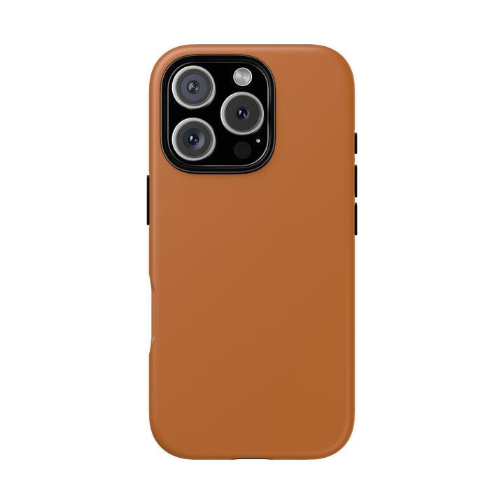 Premium Tough Rusty Brown Orange Gift for Her Cute Phone Cases for Samsung S25 S24, S23, S22, S21, Iphone, 16, 15, 14, 13 Pro Max Ultra - Studio40ParkLane
