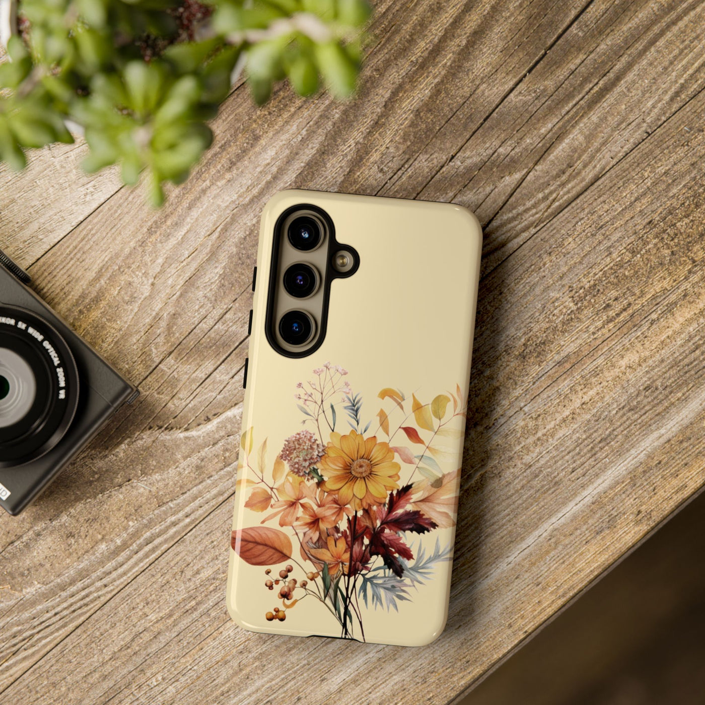 Autumn Fall Leaves Gift for Her Cute Phone Case for, Samsung Galaxy S24, S23, S22, S21, IPhone 16 Case | Iphone 15, Iphone 14, IPhone 13 Case