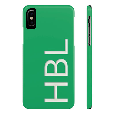 Slim Custom Personalized Green Gift for Her Cute Phone Cases for Iphone 16 Pro Max | iPhone 15 Case | iPhone 15 Pro Max Case, Iphone 14, 13, 12, 11, 10, 8, 7