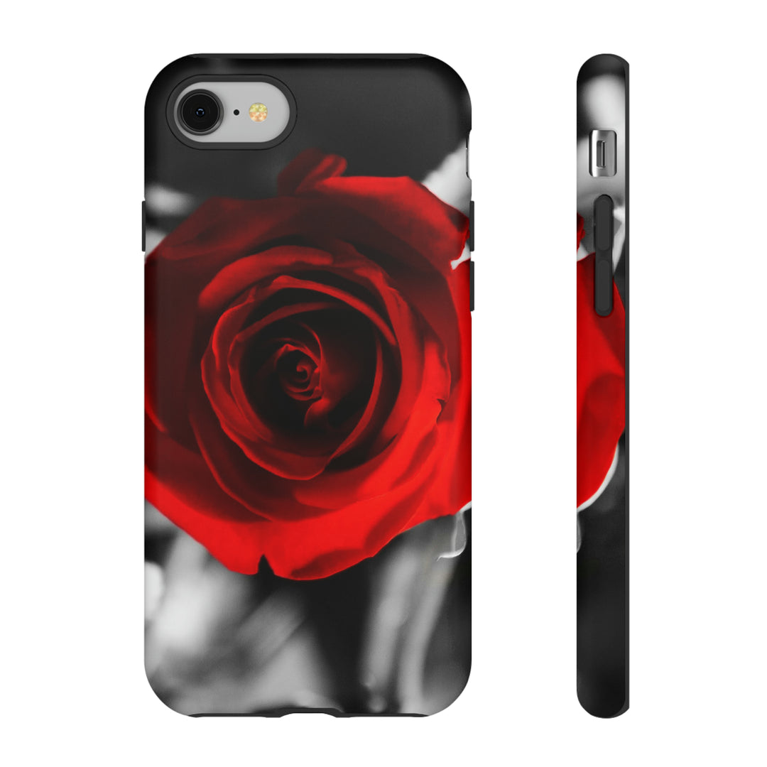 Cute IPhone Case | iPhone 15 Case | iPhone 15 Pro Max Case, Iphone 14 Case, Iphone 14 Pro Max Case IPhone Case for Art Lovers - Red Rose - Studio40ParkLane