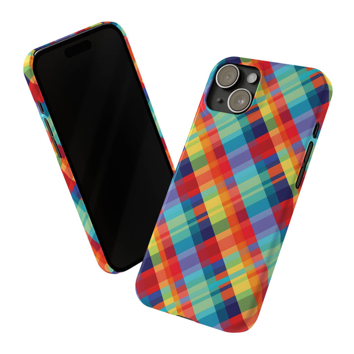 Slim Checkered Plaid Gift for Her Cute Phone Cases for Iphone 16 Pro Max | iPhone 15 Case | iPhone 15 Pro Max Case, Iphone 14, 13, 12, 11, 10, 8, 7 - Studio40ParkLane