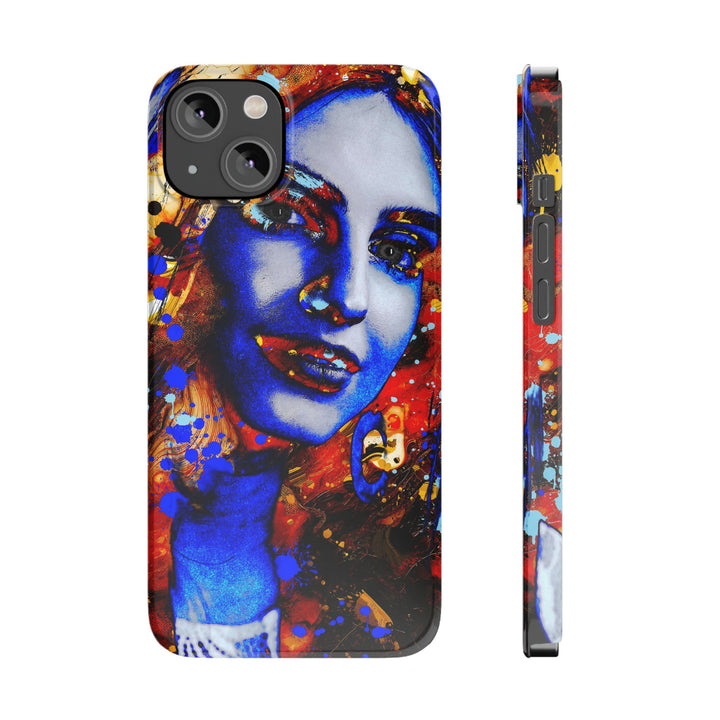 Slim Cute Phone Cases for Iphone - | iPhone 15 Case | iPhone 15 Pro Max Case, Iphone 14 Case, Iphone 14 Pro Max, Iphone 13, Marble Splash Face - Studio40ParkLane