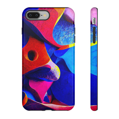 Impact Resistant, Abstract Shapes, Cute Phone Cases for Samsung S24, S23, S22, S21, IPhone 15 pro Iphone 14 pro Iphone 13 IPhone 12 Iphone 11