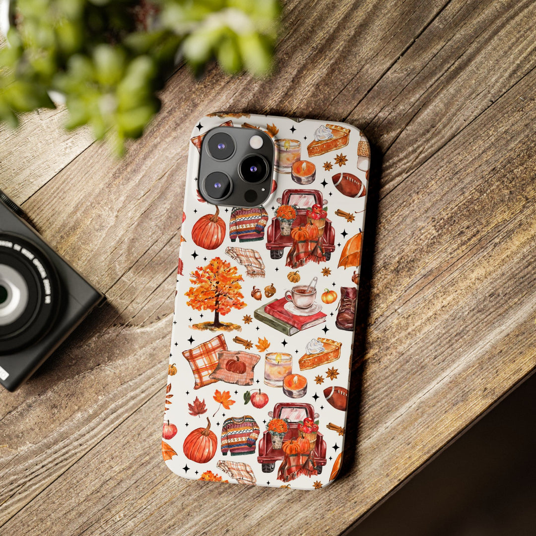 Slim Cute Fall Phone Cases Gift for Her Coquette Collage for Iphone 16 | iPhone 15 Case | iPhone 15 Pro Max Case, Iphone 14 Case, Iphone 13, Slim - Studio40ParkLane