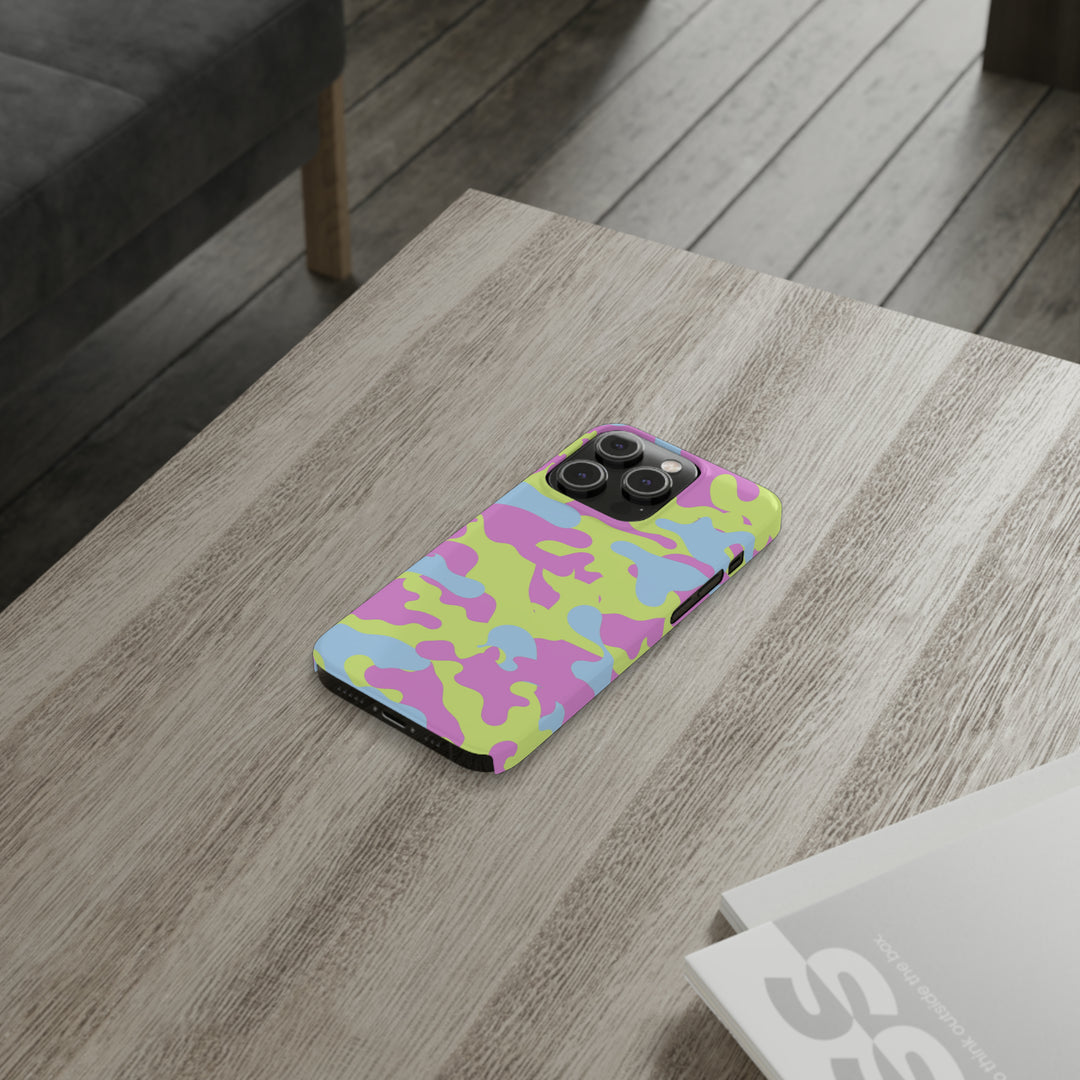 Slim Cute Phone Cases for Iphone - | iPhone 15 Case | iPhone 15 Pro Max Case, Iphone 14 Case, Iphone 14 Pro Max, Iphone 13, Spring Camouflage - Studio40ParkLane