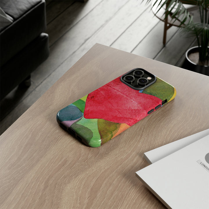Cute IPhone Case | iPhone 15 Case | iPhone 15 Pro Max Case, Iphone 14 Case, Iphone 14 Pro Max Case IPhone Case for Art Lovers, Red Heart - Studio40ParkLane