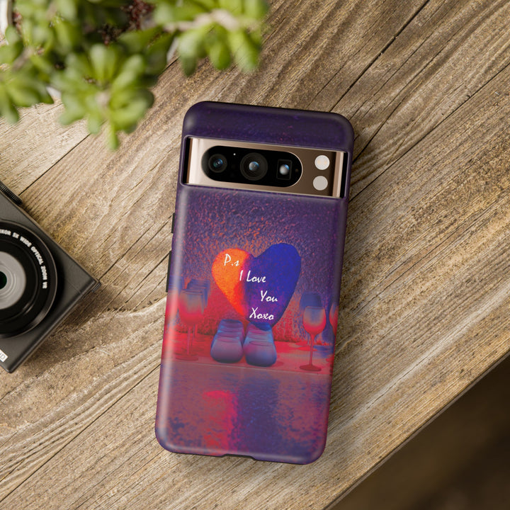 Cute Samsung Case | Cool Iphone Case | PS I love You - Heart, Samsung S24, S23, S22, S21, IPhone 15 Case | Iphone 14 Case, Iphone 13 Case - Studio40ParkLane