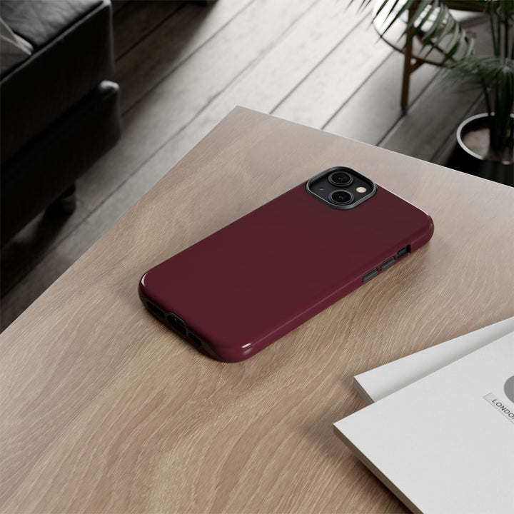 Premium Tough Burgundy Maroon Red Gift for Her Cute Phone Cases for Samsung S25 S24, S23, S22, S21, Iphone, 16, 15, 14, 13 Pro Max Ultra - Studio40ParkLane