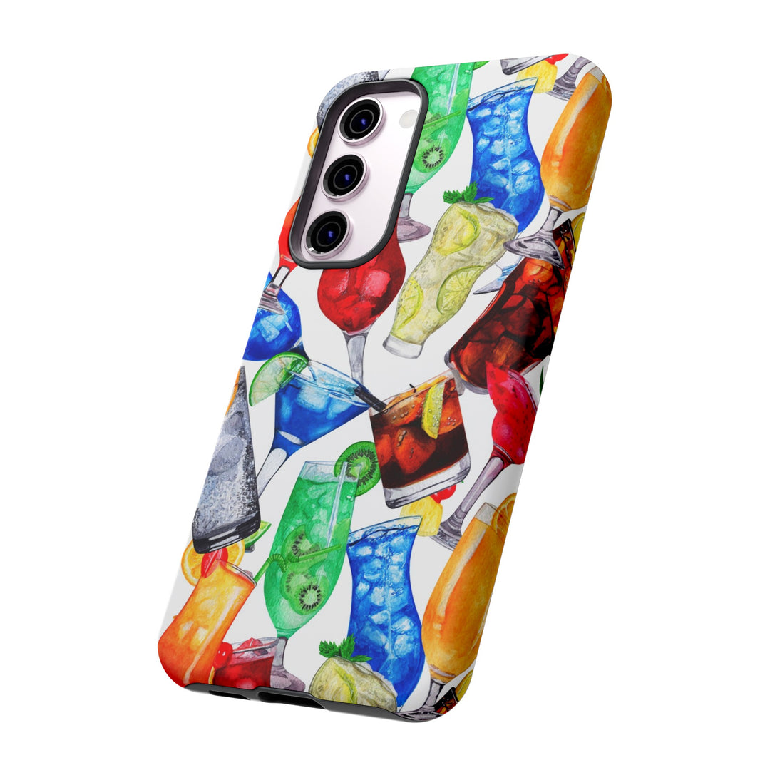 Cute Samsung Case | Cool Iphone Case | Summer Fruit Cocktail, Samsung S24, S23, S22, S21, IPhone 15 Case | Iphone 14 Case, Iphone 13 Case - Studio40ParkLane