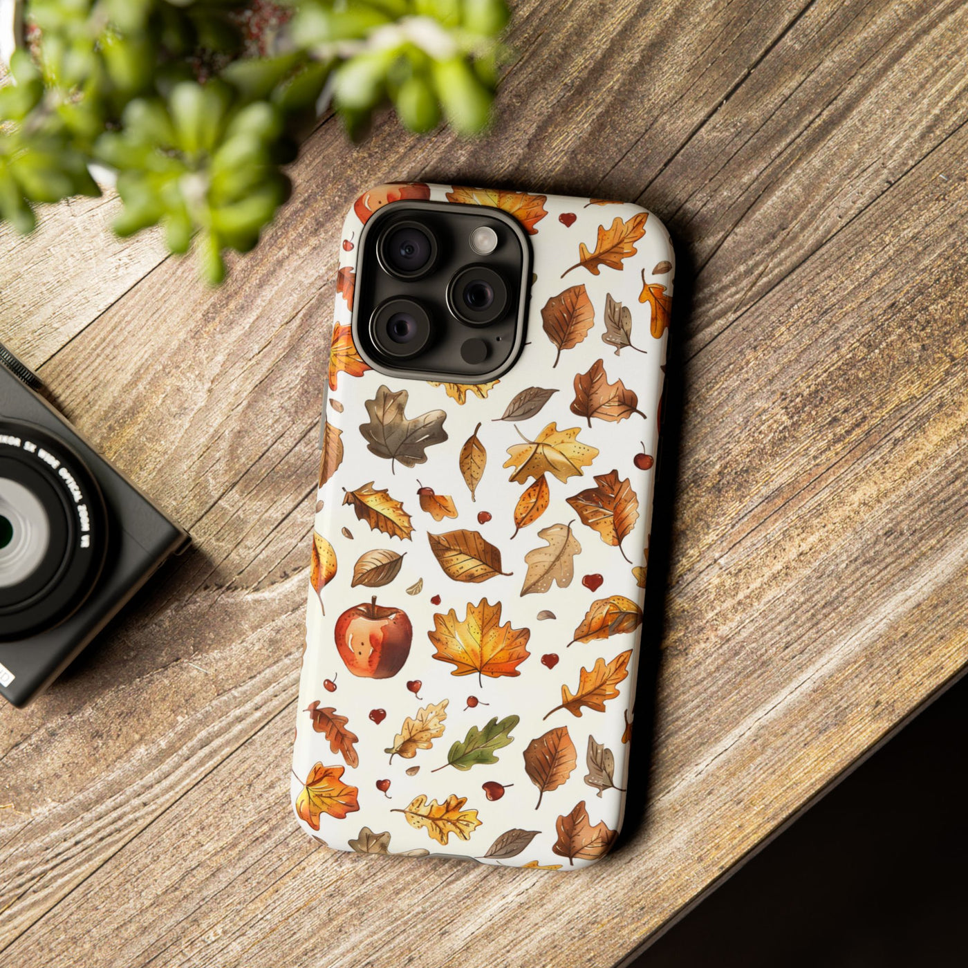 Autumn Fall Leaves Gift for Her Cute Phone Case for, Samsung Galaxy S24, S23, S22, S21, IPhone 16 Case | Iphone 15, Iphone 14, IPhone 13 Case