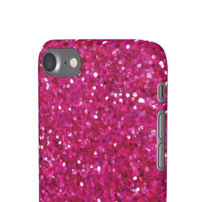 Snap Non-Glitter Muted Pink Play on "Faux" Glitter Effect Cute Phone Cases for Samsung and Iphone, 16, 15, 14, S24, S23, S22, S21, S20, Plus and Ultra