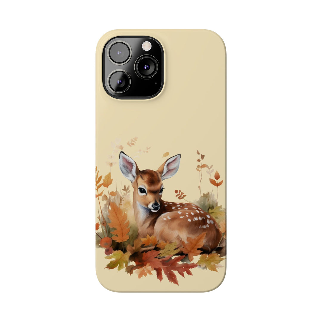 Slim Autumn Fall Deer Gift for Her Cute Phone Cases for Iphone 16 | iPhone 15 Case | iPhone 15 Pro Max Case, Iphone 14, Iphone 14 Pro Max, Iphone 13, Slim - Studio40ParkLane