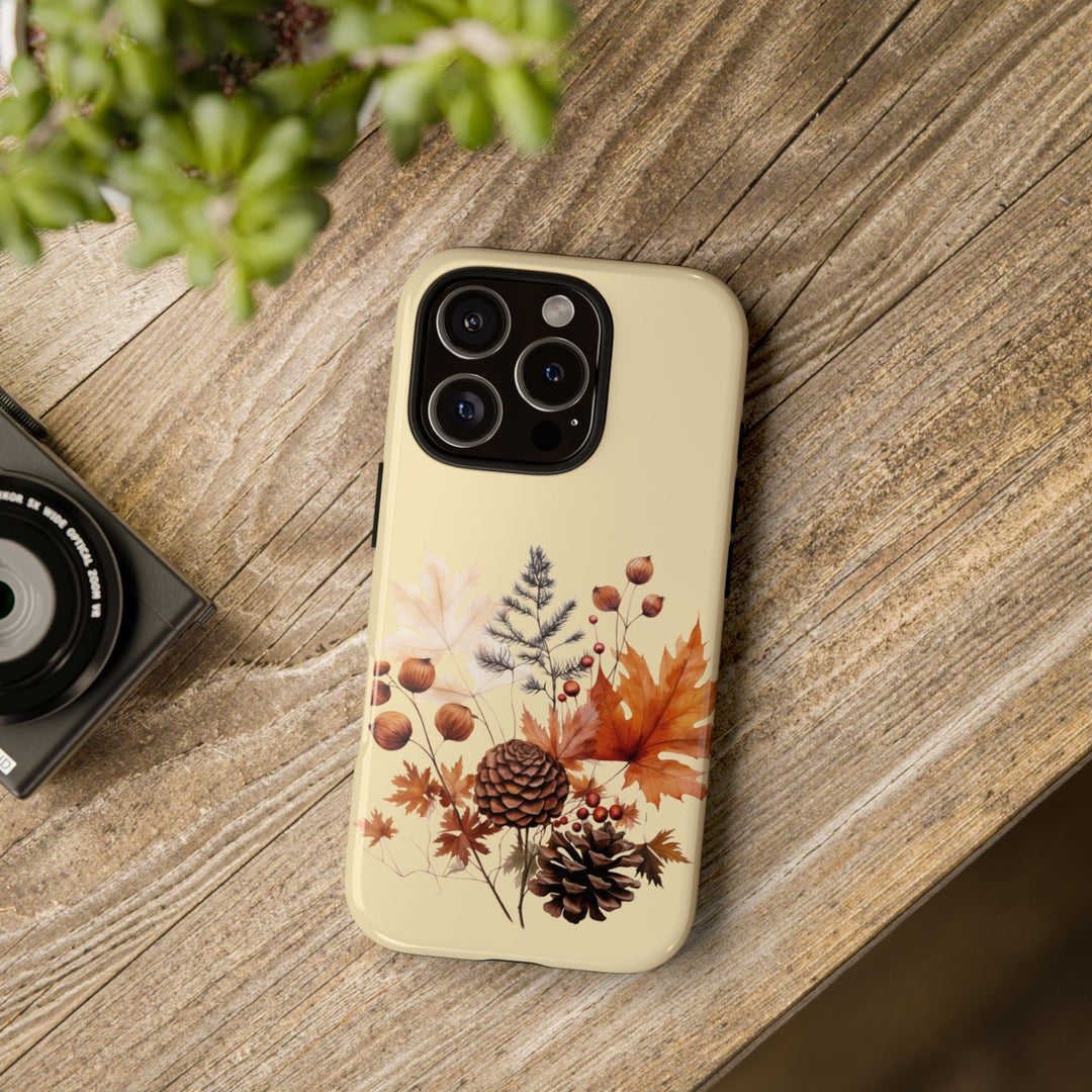 Fall Leaves Foliage Cute Phone Case for, Samsung Galaxy S24, S23, S22, S21, IPhone 16 Case | Iphone 15, Iphone 14, IPhone 13 Case Mom Dad Gift - Studio40ParkLane