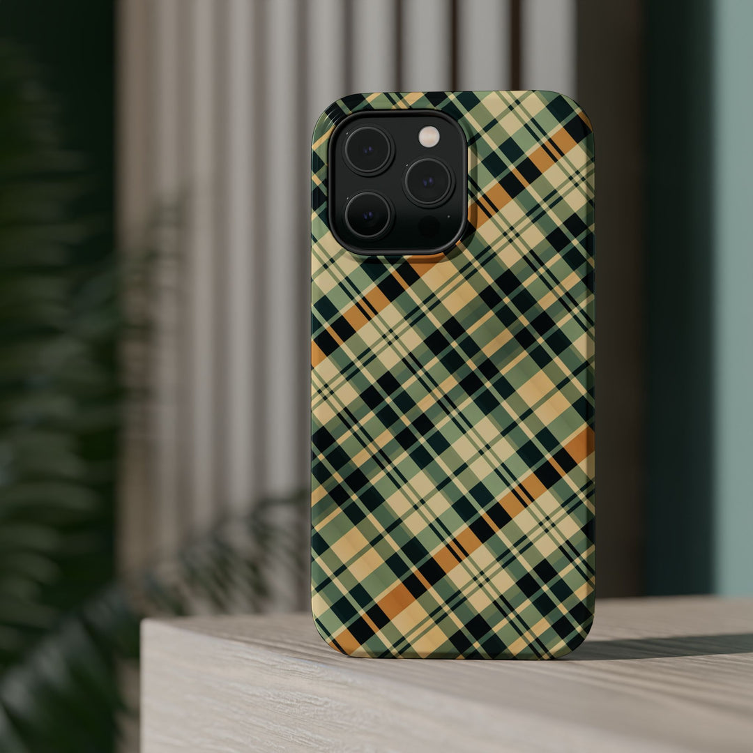 Checkered Plaid Magsafe Gift for Her Cute Phone Case for Iphone, | iPhone 16 | iPhone 15 Pro Max, Iphone 14 Pro Max, 13 12 11 10 9 8 7 - Studio40ParkLane